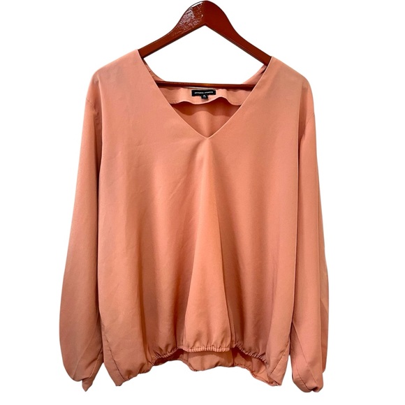 Universal Standard Coral Blouse - Picture 3 of 9